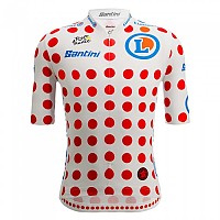 [해외]산티니 Tour De France Official GPM Leader 반팔 저지 1139699247 Red / White