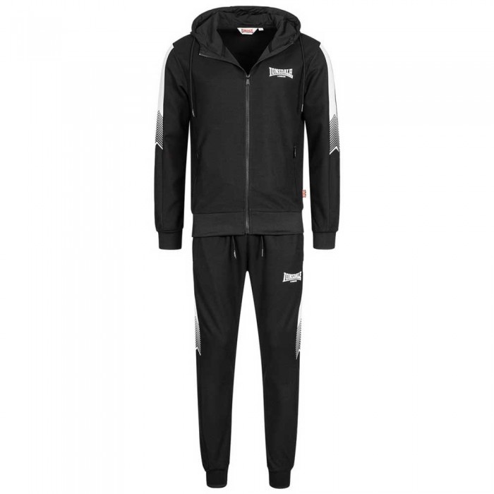 [해외]LONSDALE Marthall 운동복 3138795170 Black / White