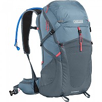 [해외]카멜백 Fourteener 30L+Crux 3L 여성용 하이드레이션 백팩 6139743778 Smoke Blue / Fiery Coral