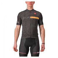 [해외]카스텔리 #Giro Roma 반팔 저지 1139725248 Anthracite / Dark Grey / Yellow