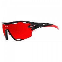 [해외]SH+ RG 5800 Reactive Flash Polarized 1139780400 Black Matt / Red