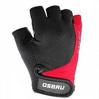 [해외]OSBRU Evolution Brun 짧은 장갑 1139682138 Black / Red