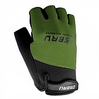 [해외]OSBRU Race Zugas 짧은 장갑 1139682166 Black / Green