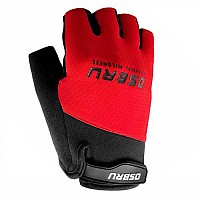 [해외]OSBRU Race Zugas 짧은 장갑 1139682167 Black / Red