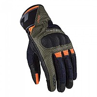 [해외]LS2 Textil Air Raptor 장갑 9139373895 High Visibility Orange / Blue / Green