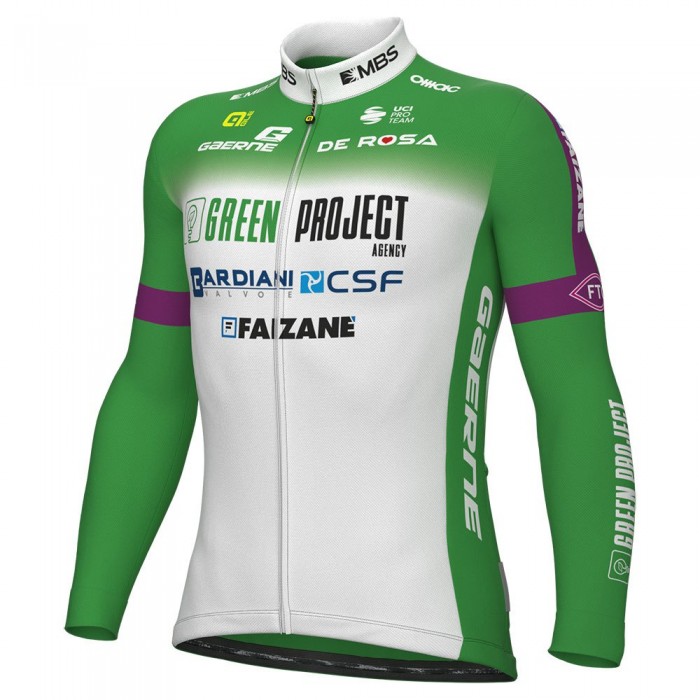 [해외]ALE Green Project-Bardiani CSF-Faizane Replica 2023 긴팔 저지 1139784078 Green