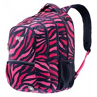 [해외]BEJO Secondary 어린이 배낭 27L 4139766876 Navy & Pink Zebra / Black Iris