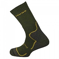 [해외]MUND SOCKS Lhotse Autocalentable Half 긴 양말 4139915196 Kaki