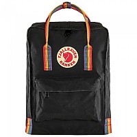 [해외]피엘라벤 K?nken 레인bow 16L 배낭 4138013277 Black / Rainbow Pattern