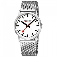 [해외]몬데인 Simply Elegant 40 mm 시계 139979384 White / Stainless Steel Mesh