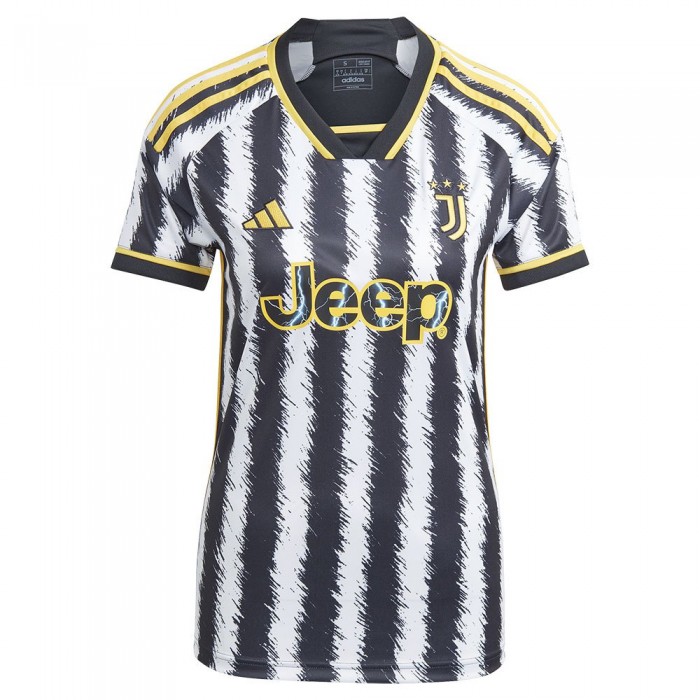 [해외]아디다스 Juventus 23/24 Home 여성 반팔 티셔츠 3139924913 Black / White