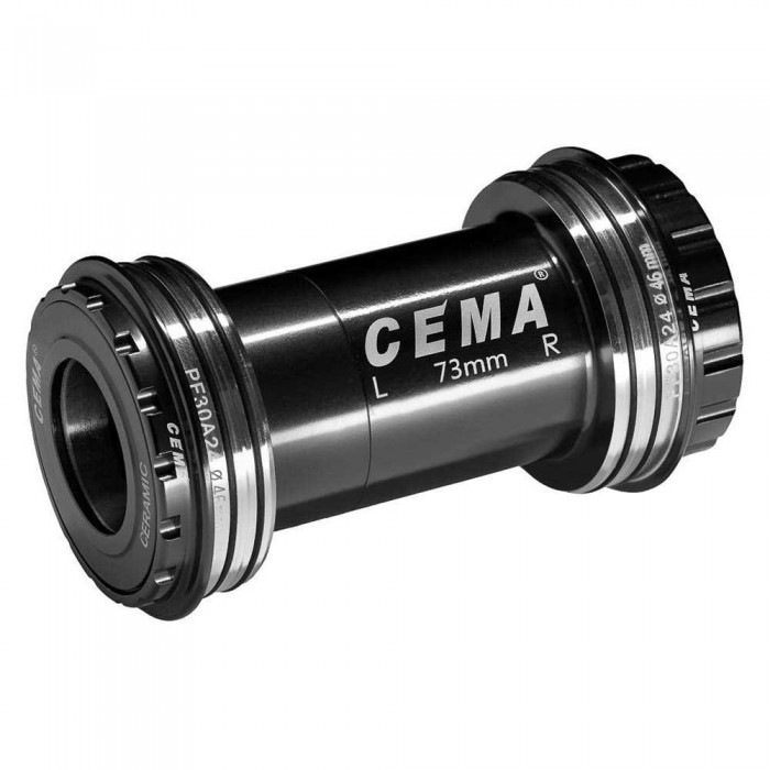 [해외]CEMA PF30A Interlock Stainless Steel Shimano 비비컵 1139989069 Black