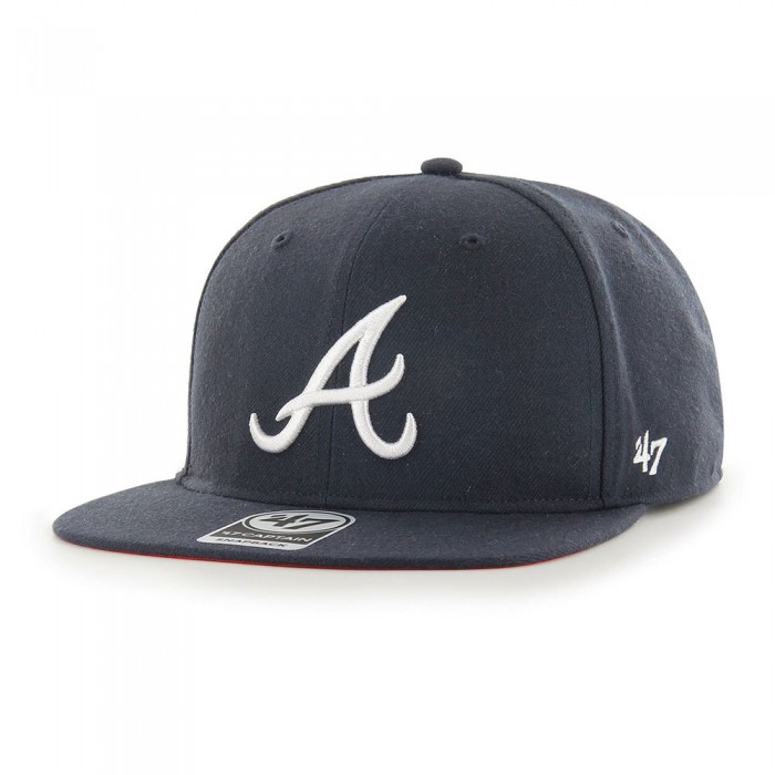 [해외]47 MLB Atlanta Braves Sure Shot Under Captain 모자 139699329 Navy