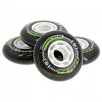 [해외]HYPER WHEELS Fitnees Bullzeye 스케이트 바퀴 14138901322 Black / Green