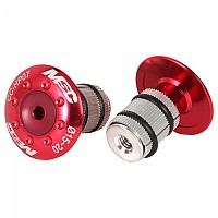 [해외]MSC Bar Caps With Bolt Alu T6 스토퍼 1136457289 Red