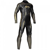 [해외]C4 FREEDIVING Aurea 2 mm back zip 다이빙 슈트 10139918589 Gold