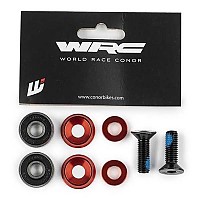 [해외]WRC Adra Trace 27.5인치용 샥 암 예비 부품 키트 1139992557 Black / Red