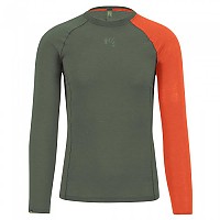 [해외]카포스 Dinamico Merino 130 긴팔 베이스 레이어 7139996227 Thyme / Spicy Orange