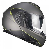 [해외]CGM 560G Mad Ride 모듈형 헬멧 9139837158 Matt Graphite / Fluo Yellow