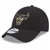 [해외]뉴에라 Metallic Badge 9Forty Chicago Bulls 모자 139860464 Black