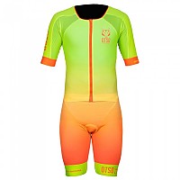 [해외]OTSO 반팔 트라이어슬론 6139081761 Fluo Yellow / Fluo Orange