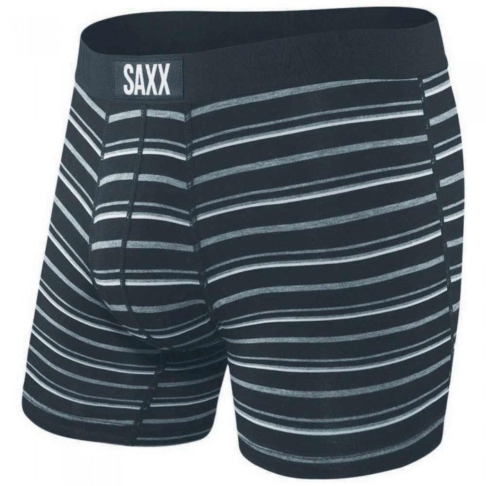 [해외]SAXX 언더웨어 Vibe 복서 브리프 1136968423 Black Coast Stripe