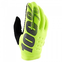 [해외]100% Ridecamp Gel 장갑 1139267066 Fluo Yellow