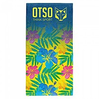 [해외]OTSO Microbiber Floral 수건 3138358244 Blue