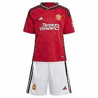 [해외]아디다스 Manchester United 23/24 Home 주니어 세트 3139927643 Tmcord