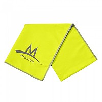 [해외]MISSION 엔듀라cool Large Microfibre 수건 31346301 High Vis Green