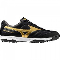 [해외]미즈노 Morelia Sala Classic TF 축구화 3140081657 Black / Gold / Dark Shadow