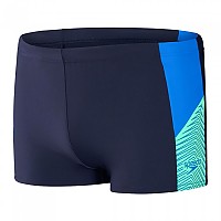 [해외]스피도 Dive 수영 복서 브리프 6140079318 True Navy / True Cobalt / Green Glow