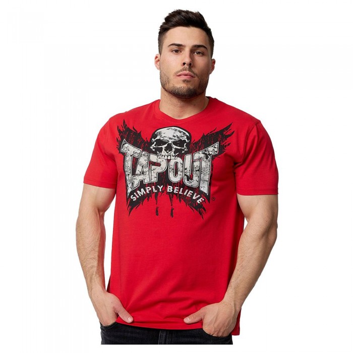 [해외]TAPOUT Creston 반팔 티셔츠 7140077392 Red / Black / Silver