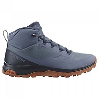 [해외]살로몬 Outsnap CS WP 등산화 4140033809 Bering Sea / Carbon / Gum8