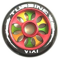 [해외]IXIA Turbine 100 mm 스케이트 바퀴 14139828103 Red / Green / Black