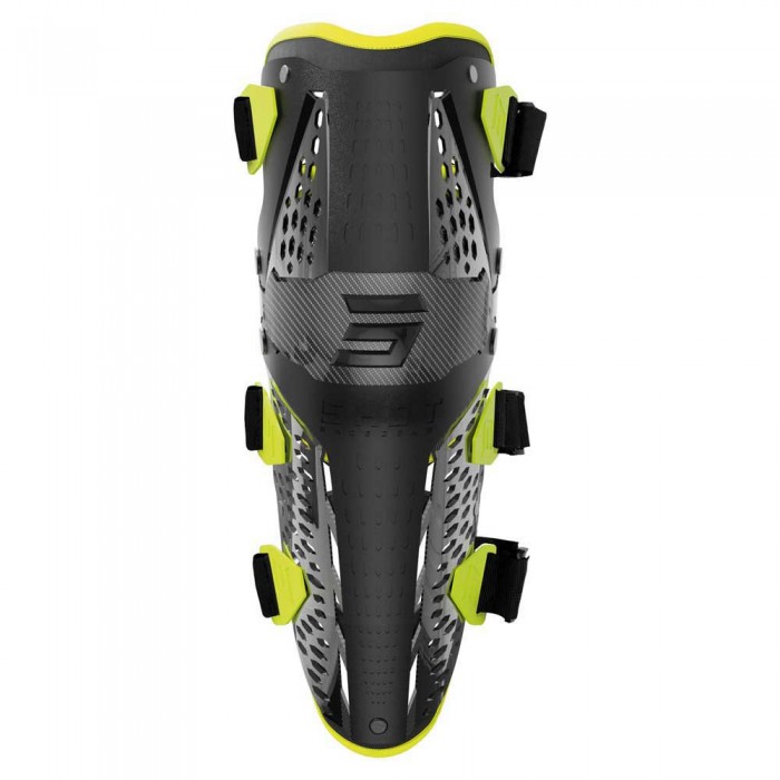 [해외]SHOT Airflow 무릎 보호대 9140278415 Black / Fluo Yellow