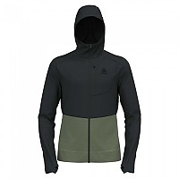 [해외]오들로 퍼포먼스 Wool 지퍼 플리스 4140084618 Matte Green / Black