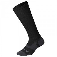 [해외]2XU Run 양말 6140160490 Black / Grey