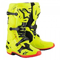 [해외]알파인스타 Tech 10 오프로드 부츠 9139609491 Fluo Yellow / Black / Fluo Red