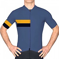 [해외]BCF CYCLING WEAR 퍼포먼스 반팔 저지 1140251782 Deep Slate Blue / Mustard