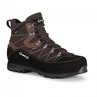 [해외]아쿠 Trekker Lite III 고어텍스 넓은 하이킹 부츠 4140275022 Dark Grey / Brown