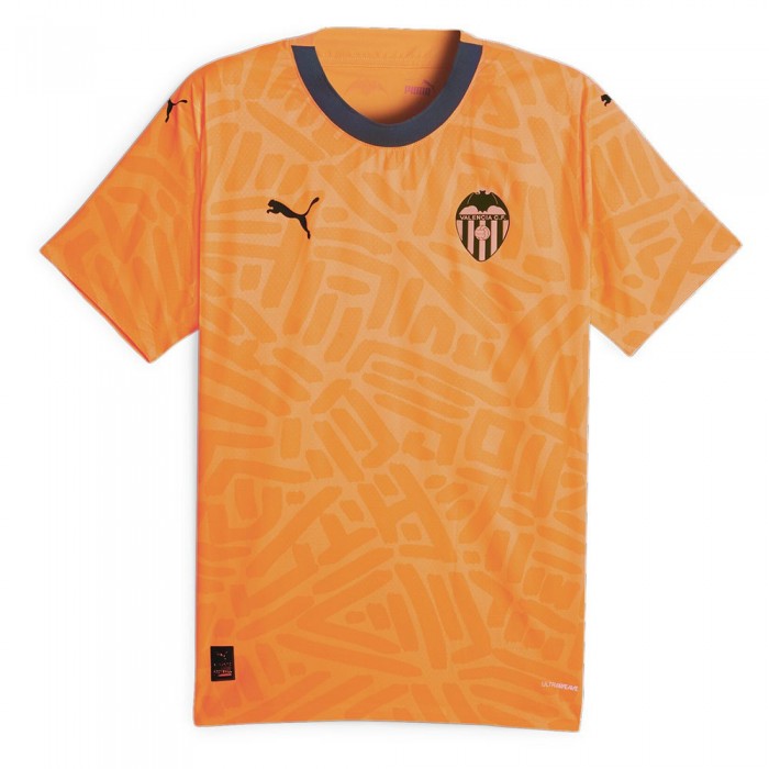 [해외]푸마 Valencia CF 23/24 Third 반팔 티셔츠 3139911268 Ultra Orange