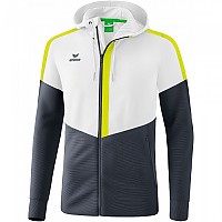 [해외]ERIMA Training 자켓 7138486687 White / Slate Grey / Bio Lime