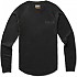 [해외]THIRTYTWO Ridelite Merino 긴팔 베이스 레이어 7140366266 Black / Black