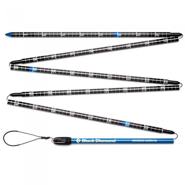 [해외]블랙 다이아몬드 QuickDraw Carbon 240 프로브 4138291914 Black / Blue