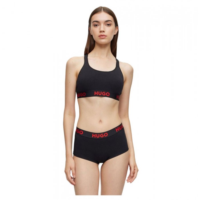 [해외]휴고보스 lette Pad Red Lab 10241852 Bra 브라 140313107 Black