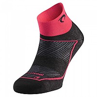 [해외]LURBEL Race Three 짧은 양말 6140278842 Black / Fuchsia