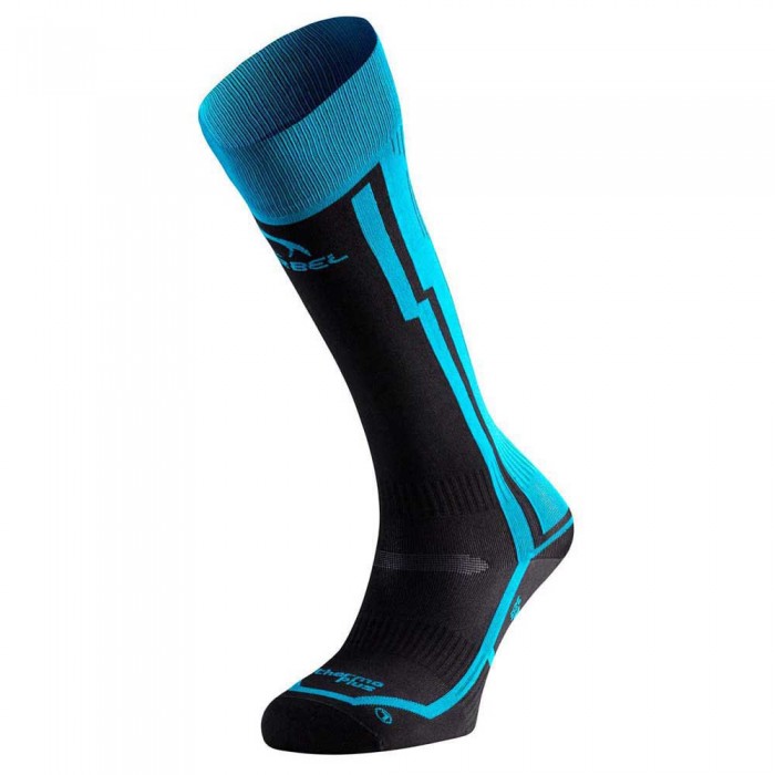 [해외]LURBEL Ski Pro Six 긴 양말 4140278868 Black / Turquoise