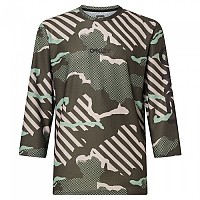 [해외]오클리 APPAREL Ride Free 긴팔 엔듀로 저지 1139743086 Green Stripe / Grip Camo