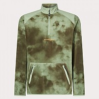 [해외]오클리 APPAREL TC Rykkinn RC 하프 지퍼 플리스 4139743286 Green Clouds Print